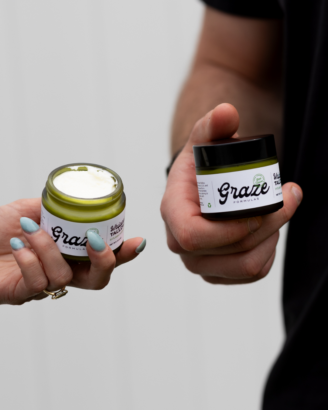Whipped Tallow Balm Infused with Aloe Vera (unscented)
